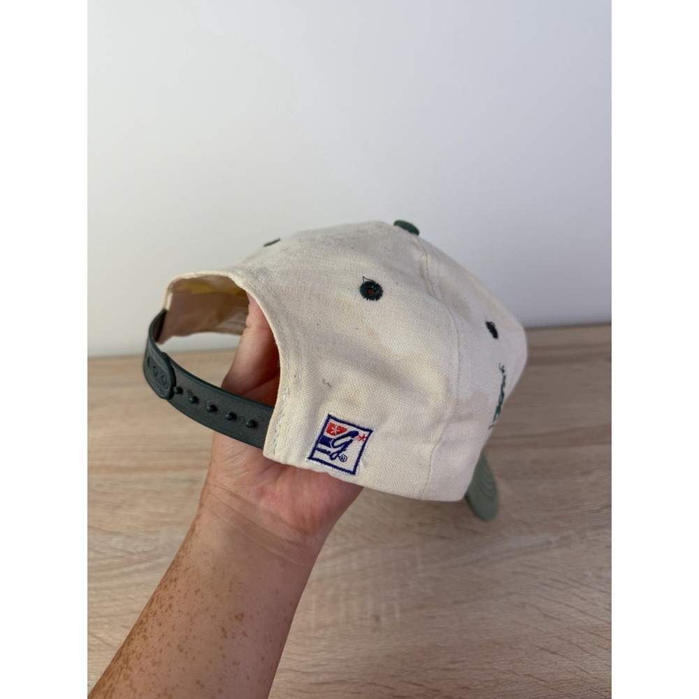 Vintage Atlanta Olympics Hat Snapback Cap 1996 The Game Green Logo Team USA - Picture 5 of 9